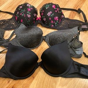 34B Bras - 2 Victoria’s Secret and 1 Maidenform